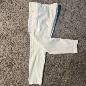 Papaya white tapered pants. Uk 10; US 6